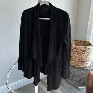 BlankNYC black suede jacket
